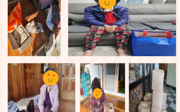 원기회복 우양영양죽 전달 이미지